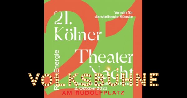 21 Kölner Theaternacht Premierenfabrik It´s My Musical 02102023 