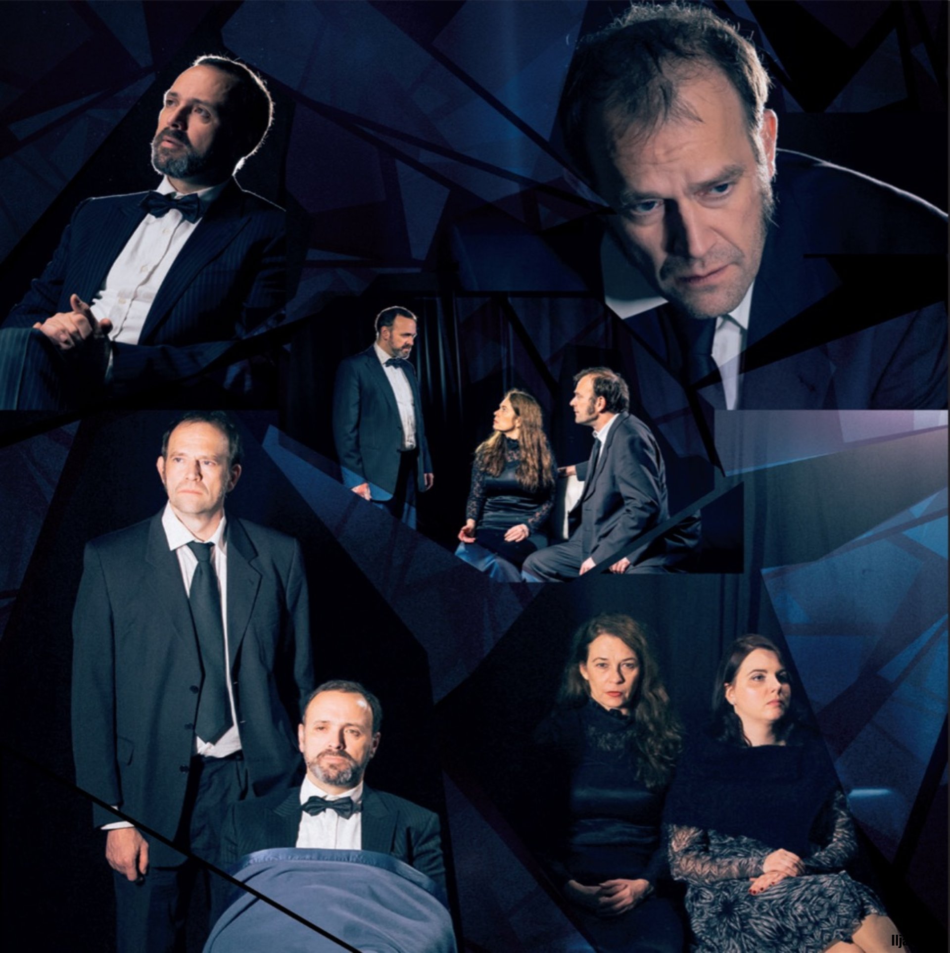 Scherben Collage Foto